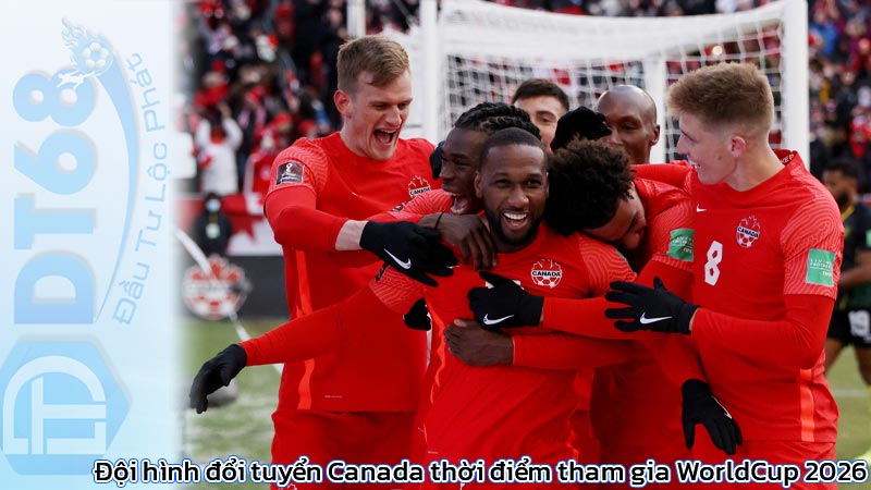 Đội hình đổi tuyển Canada thời điểm tham gia WorldCup 2026