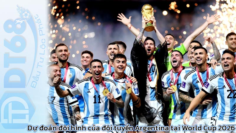 Dự đoán đội hình của đội tuyển Argentina tại World Cup 2026
